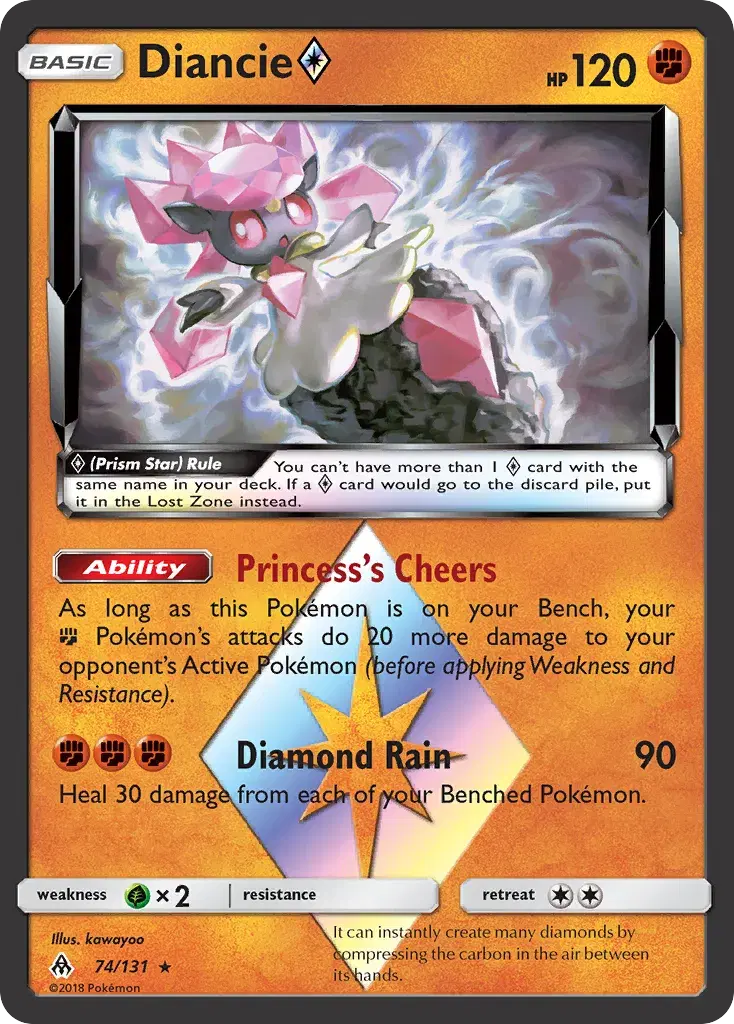 Diancie ◇ Forbidden Light 74