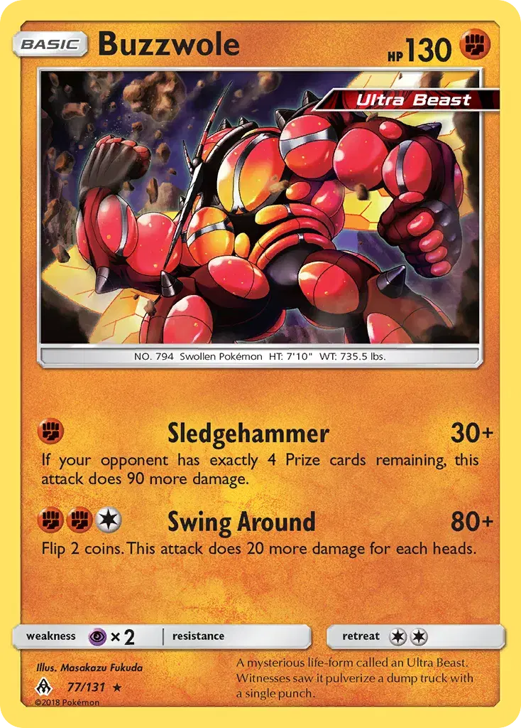 Buzzwole Forbidden Light 77