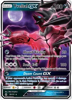 Yveltal-GX Forbidden Light