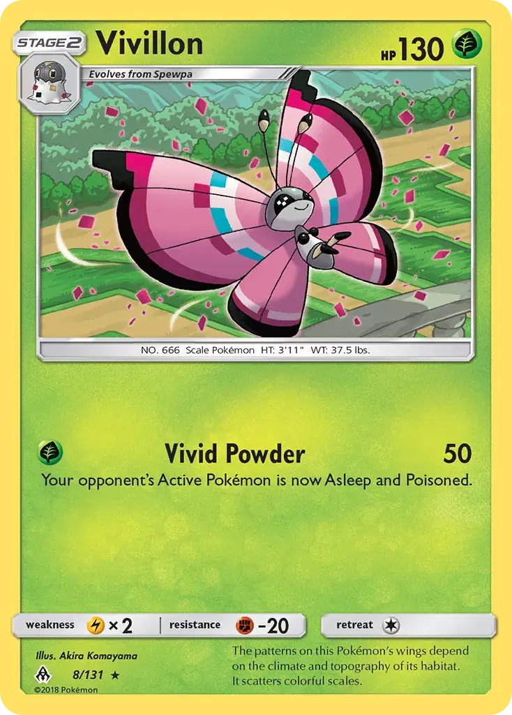 Vivillon Forbidden Light 8