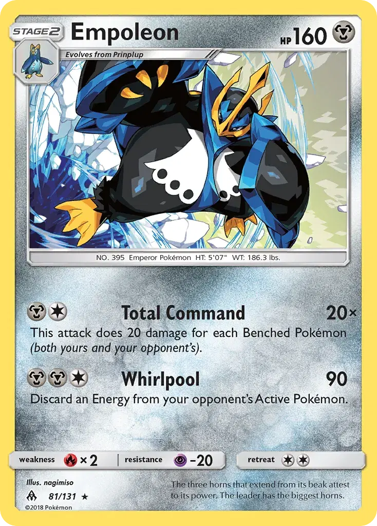 Empoleon Forbidden Light 81
