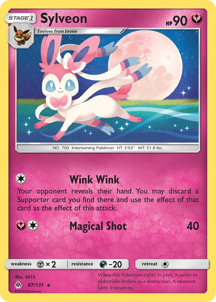 Sylveon Forbidden Light 87