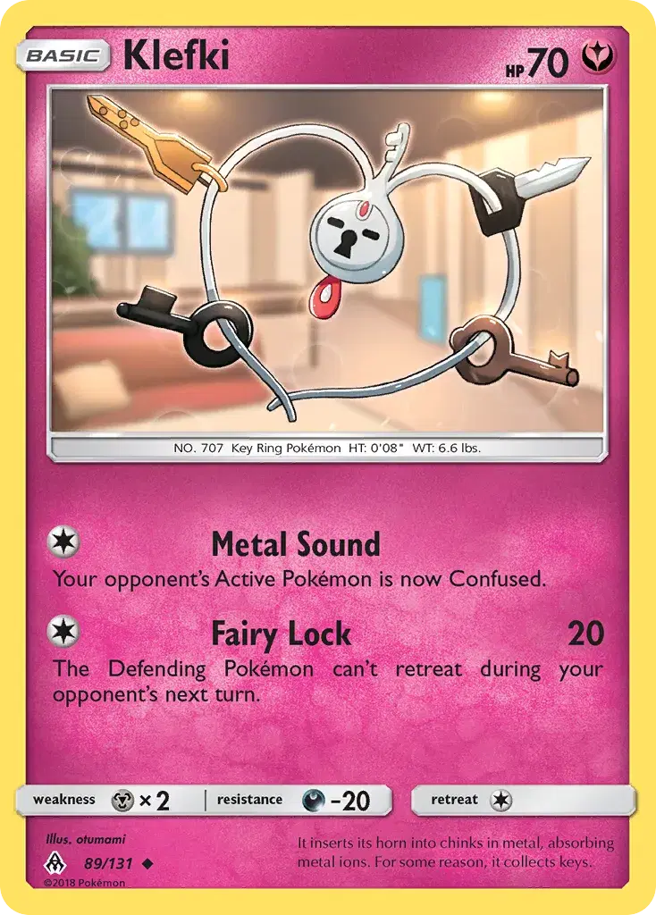 Klefki Forbidden Light 89