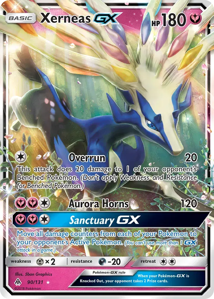 Xerneas-GX Forbidden Light 90