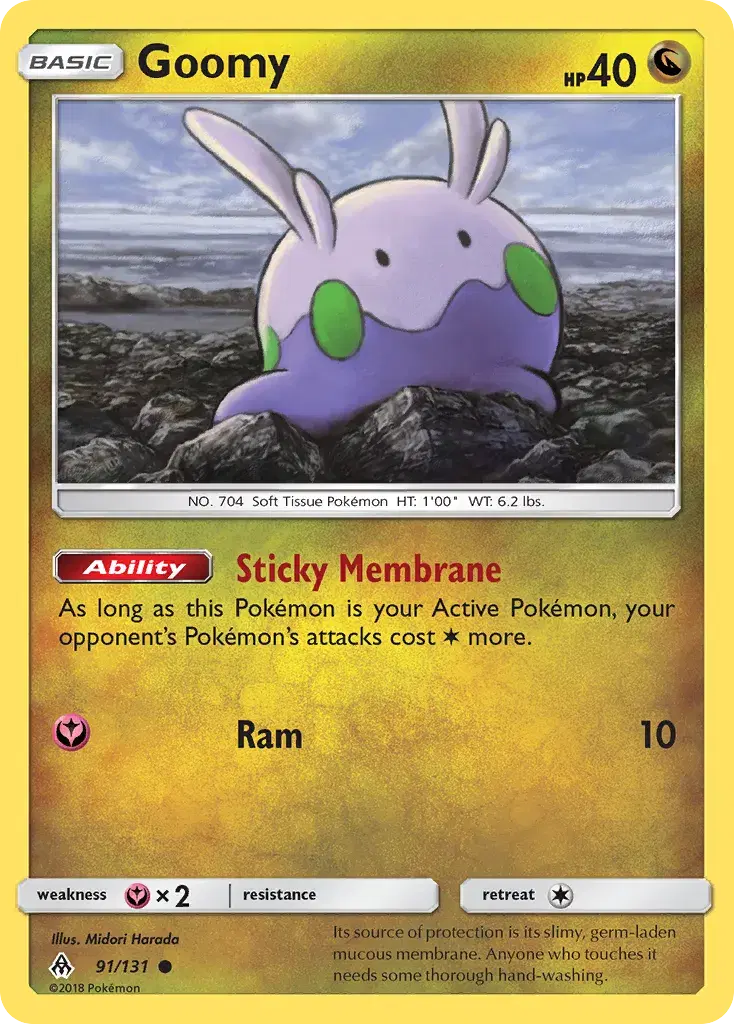 Goomy Forbidden Light 91