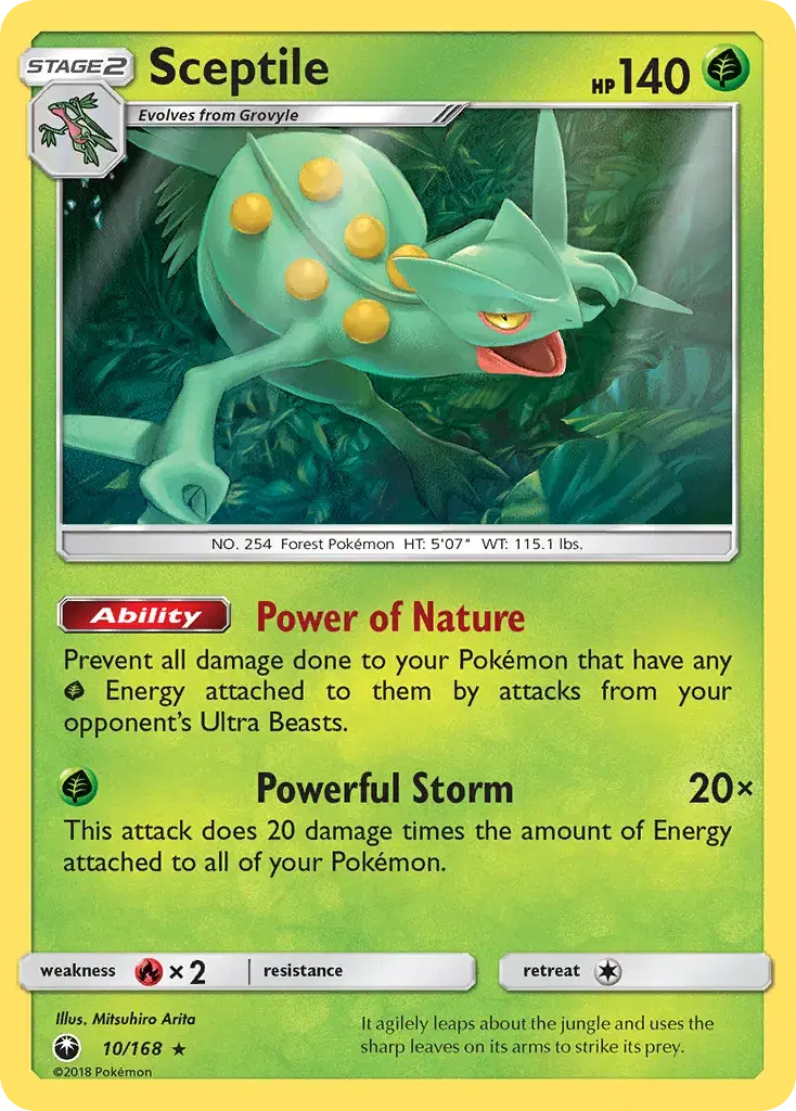 Sceptile Celestial Storm 10