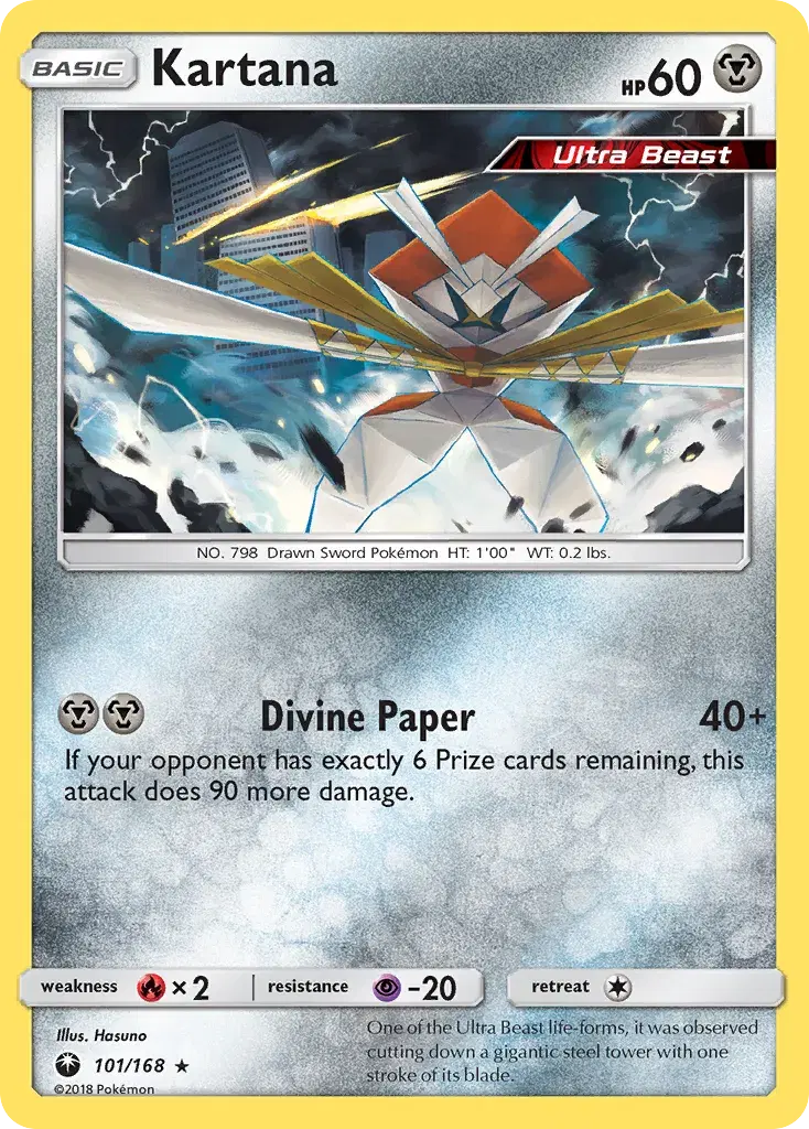 Kartana Celestial Storm 101