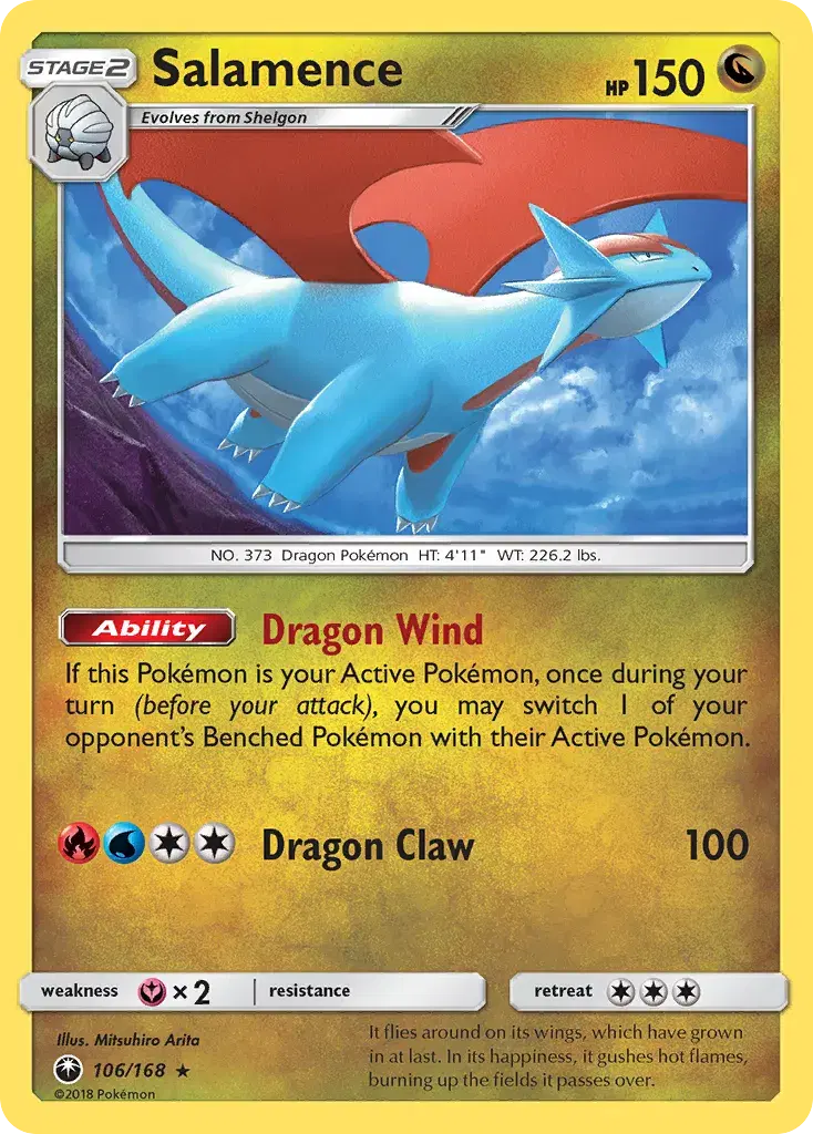 Salamence Celestial Storm 106