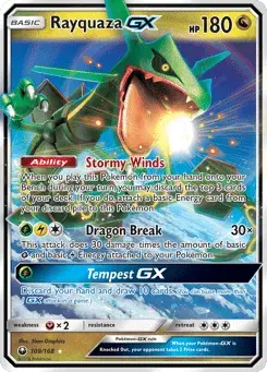 Rayquaza-GX Celestial Storm