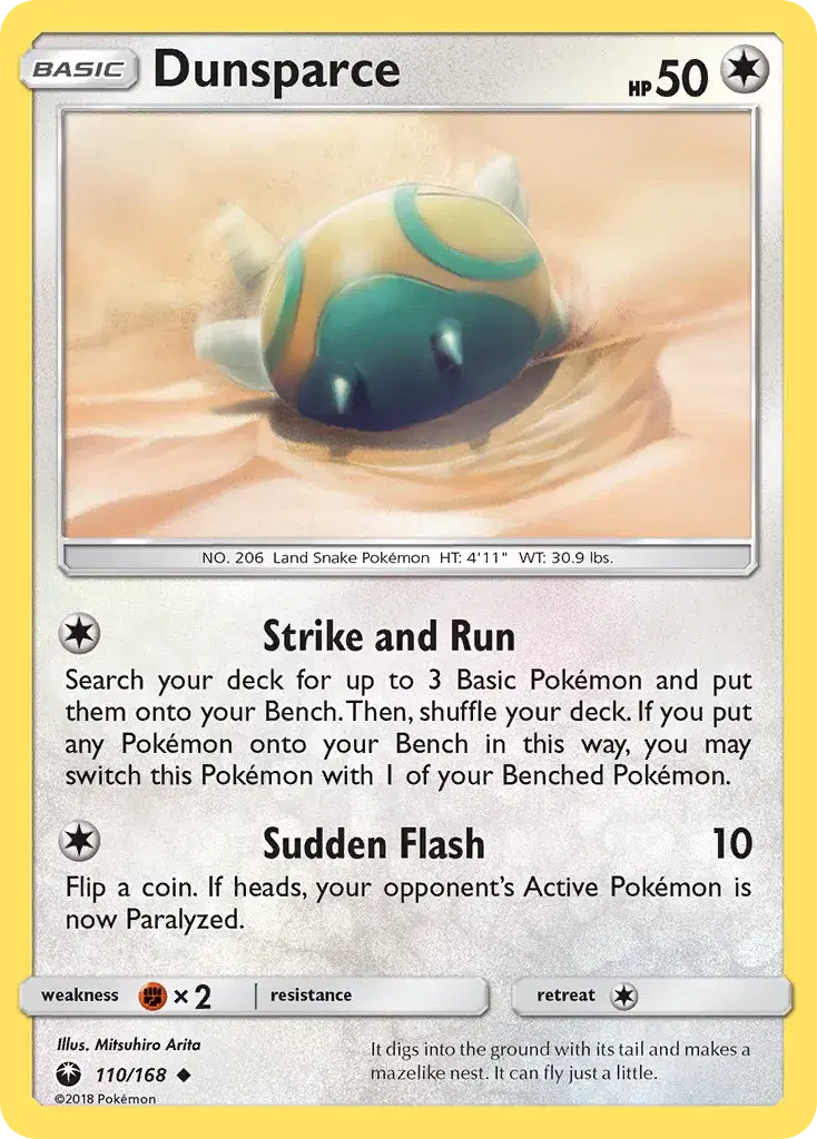 Dunsparce Celestial Storm 110