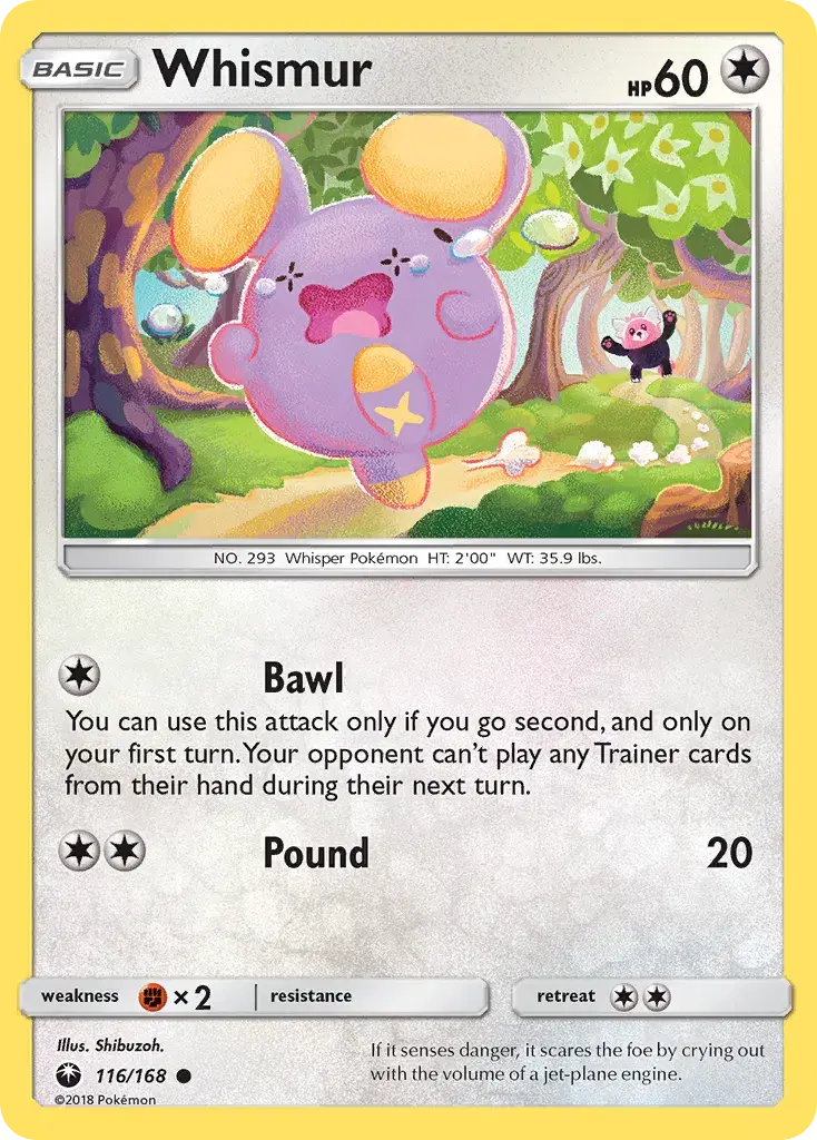 Whismur Celestial Storm 116