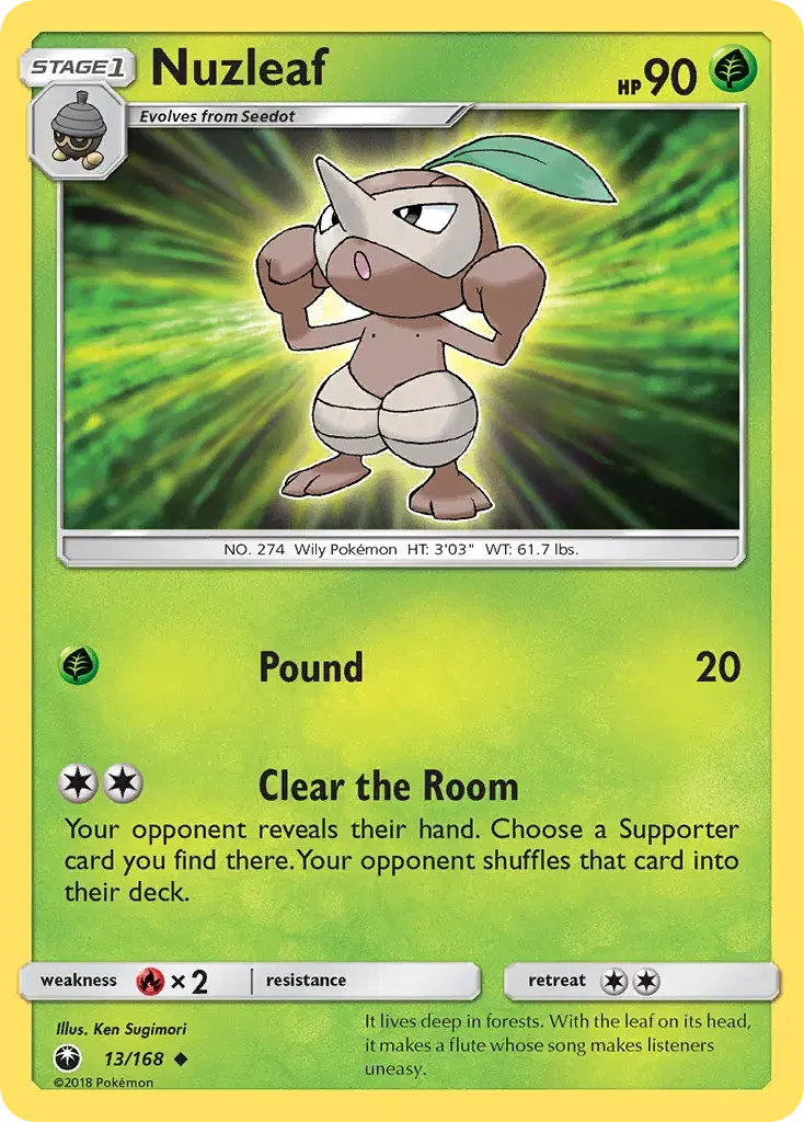 Nuzleaf Celestial Storm 13