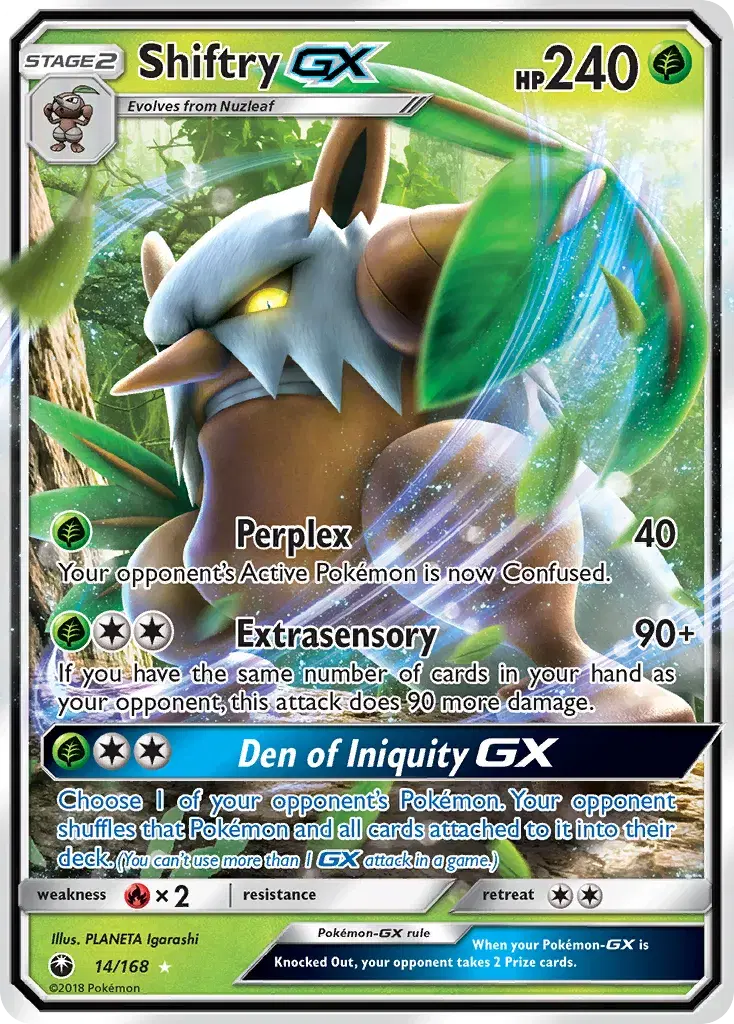 Shiftry-GX Celestial Storm 14