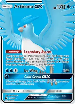 Articuno-GX Celestial Storm