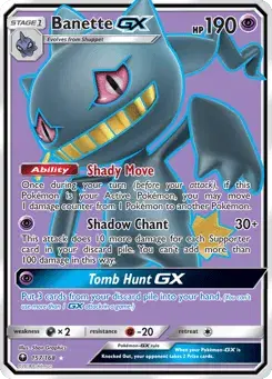 Banette-GX Celestial Storm