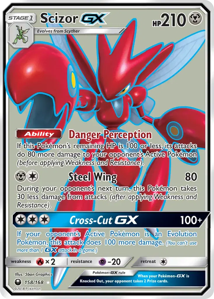 Scizor-GX Celestial Storm 158