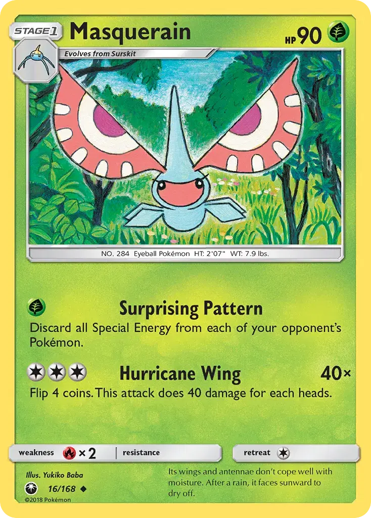 Masquerain Celestial Storm 16