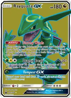 Rayquaza-GX Celestial Storm