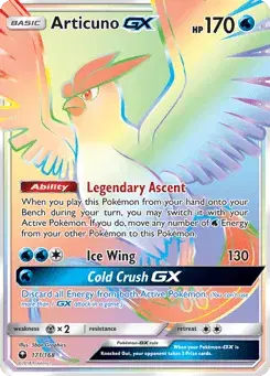 Articuno-GX Celestial Storm