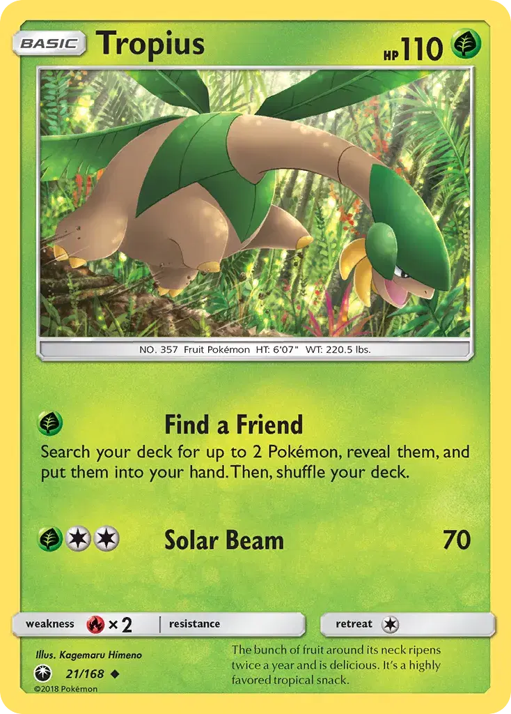 Tropius Celestial Storm 21