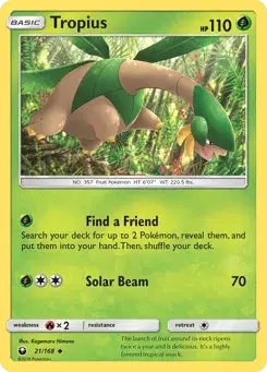 Tropius Celestial Storm