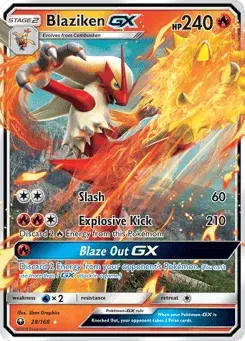 Blaziken-GX Celestial Storm
