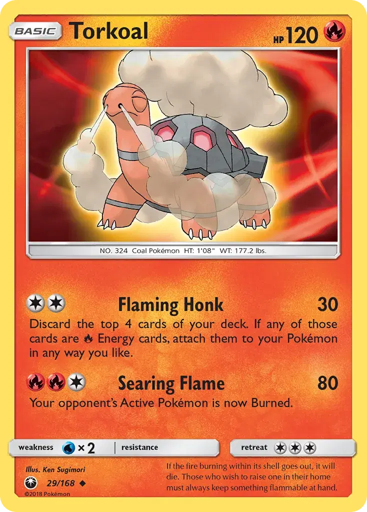 Torkoal Celestial Storm 29