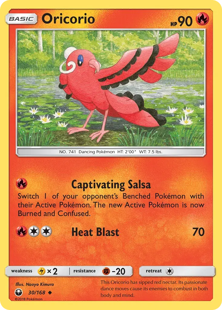Oricorio Celestial Storm 30