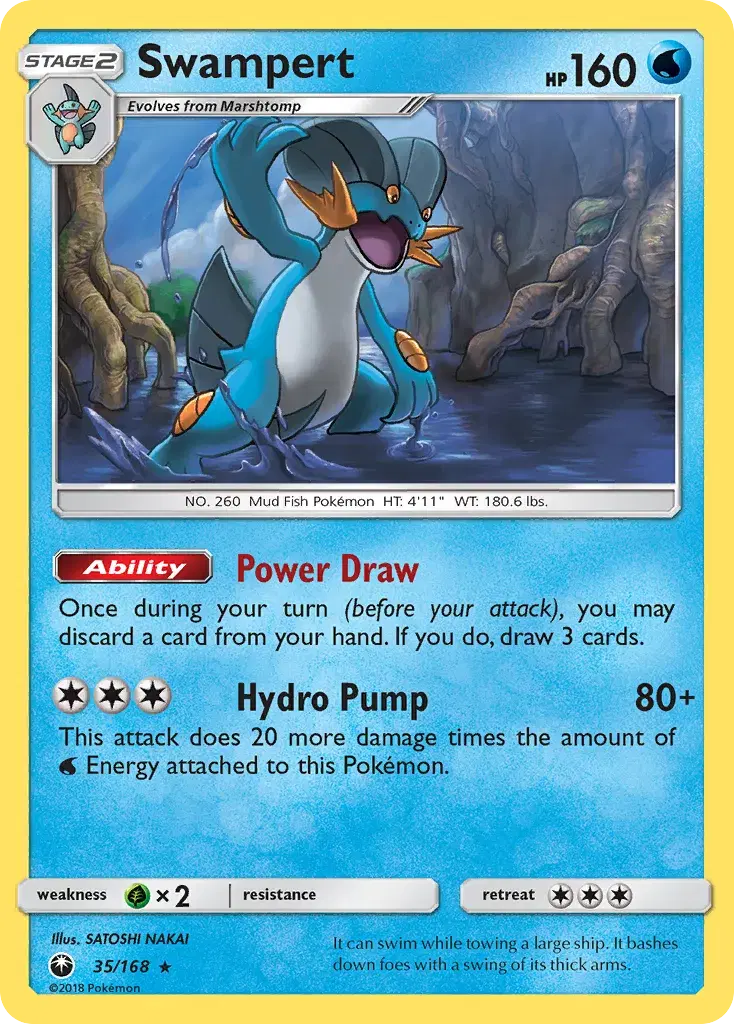Swampert Celestial Storm 35