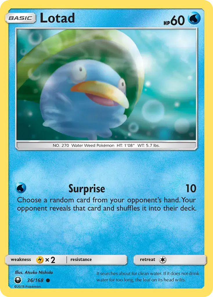 Lotad Celestial Storm 36