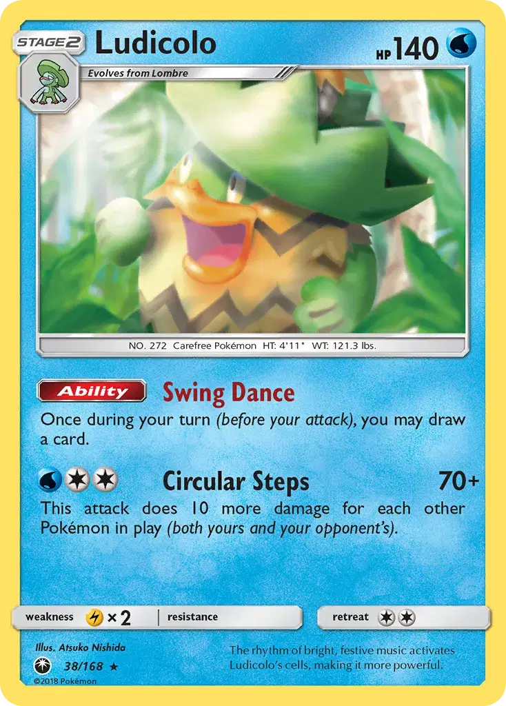 Ludicolo Celestial Storm 38