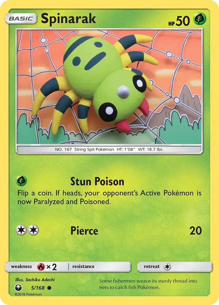 Spinarak Celestial Storm 5