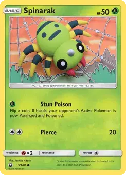 Spinarak Celestial Storm