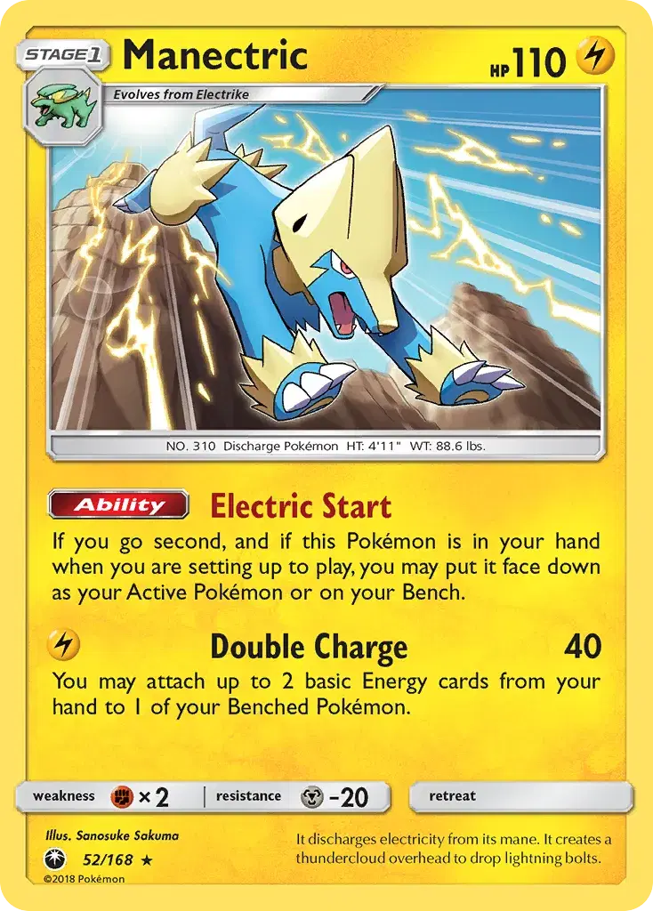 Manectric Celestial Storm 52