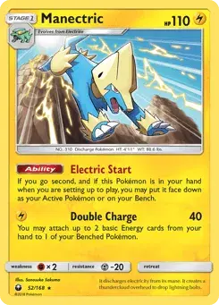 Manectric Celestial Storm
