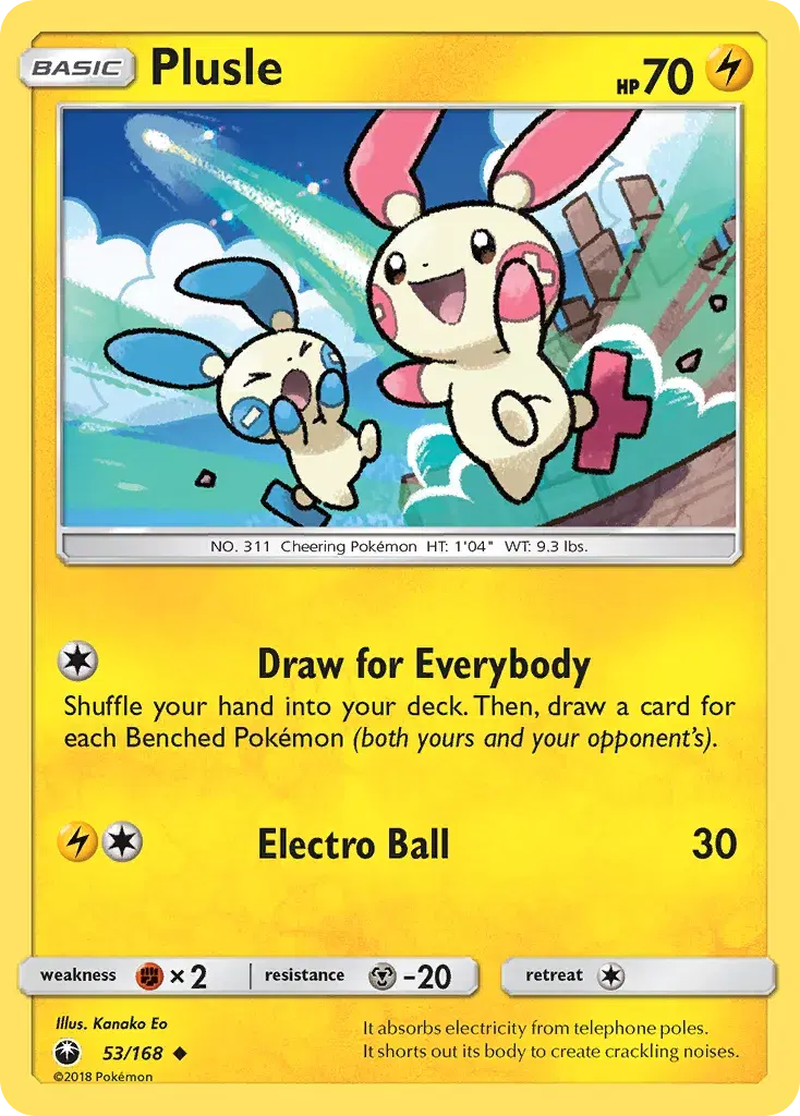 Plusle Celestial Storm 53