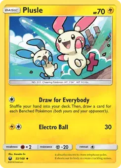 Plusle Celestial Storm