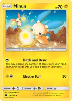Minun Celestial Storm