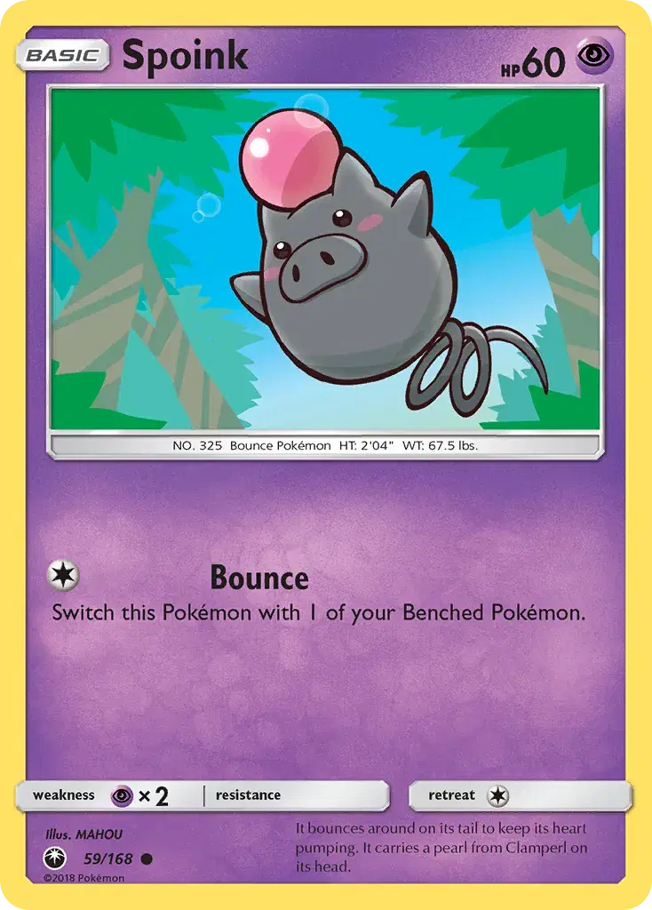 Spoink Celestial Storm 59