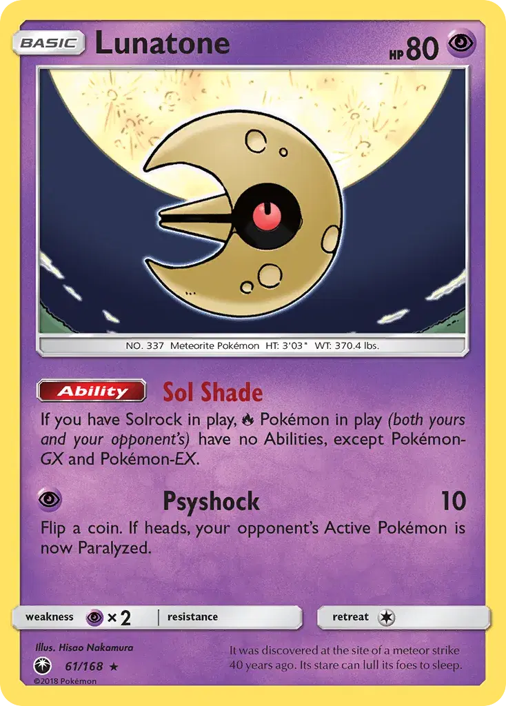 Lunatone Celestial Storm 61