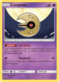 Lunatone Celestial Storm