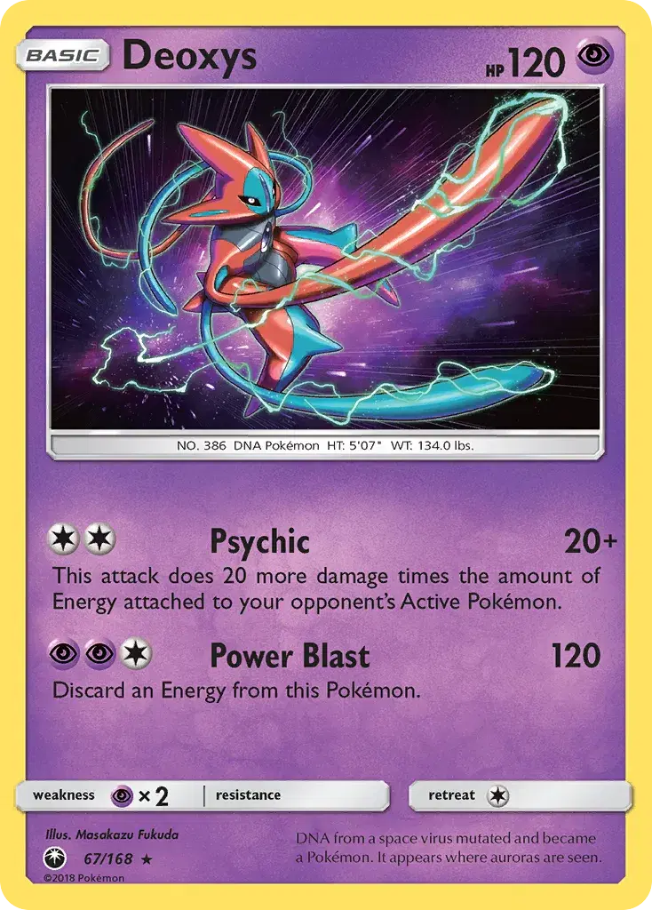 Deoxys Celestial Storm 67