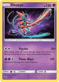 Deoxys Celestial Storm