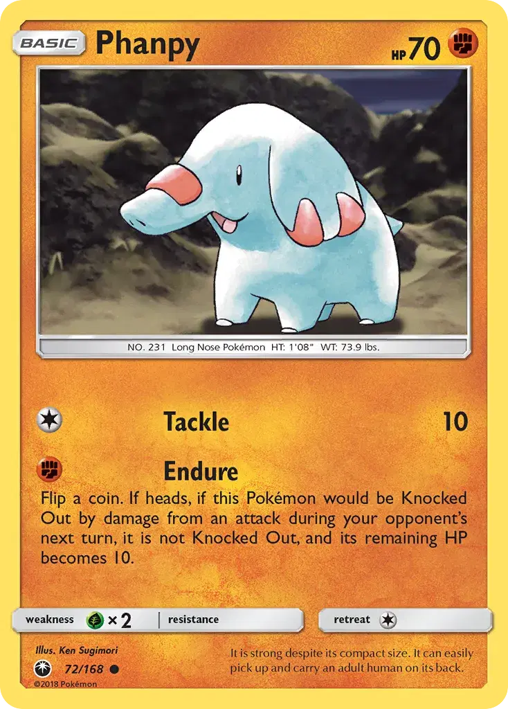 Phanpy Celestial Storm 72