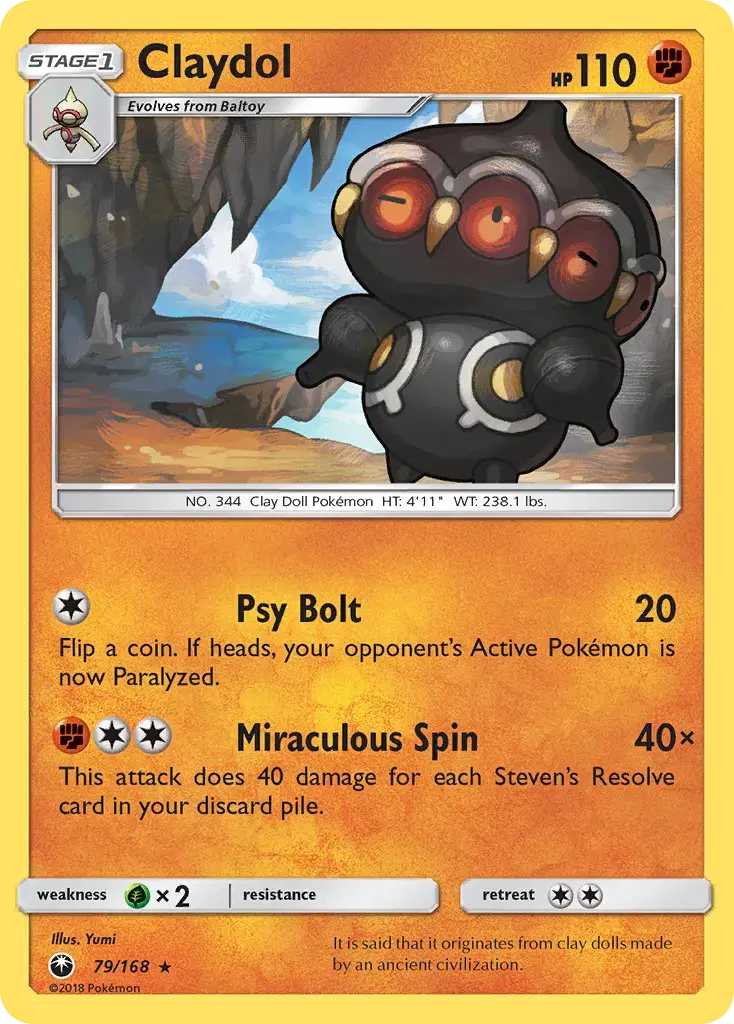 Claydol Celestial Storm 79