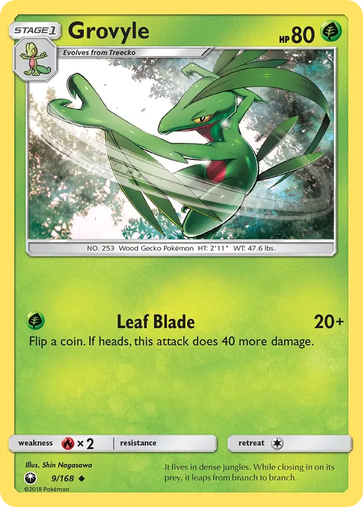 Grovyle Celestial Storm 9