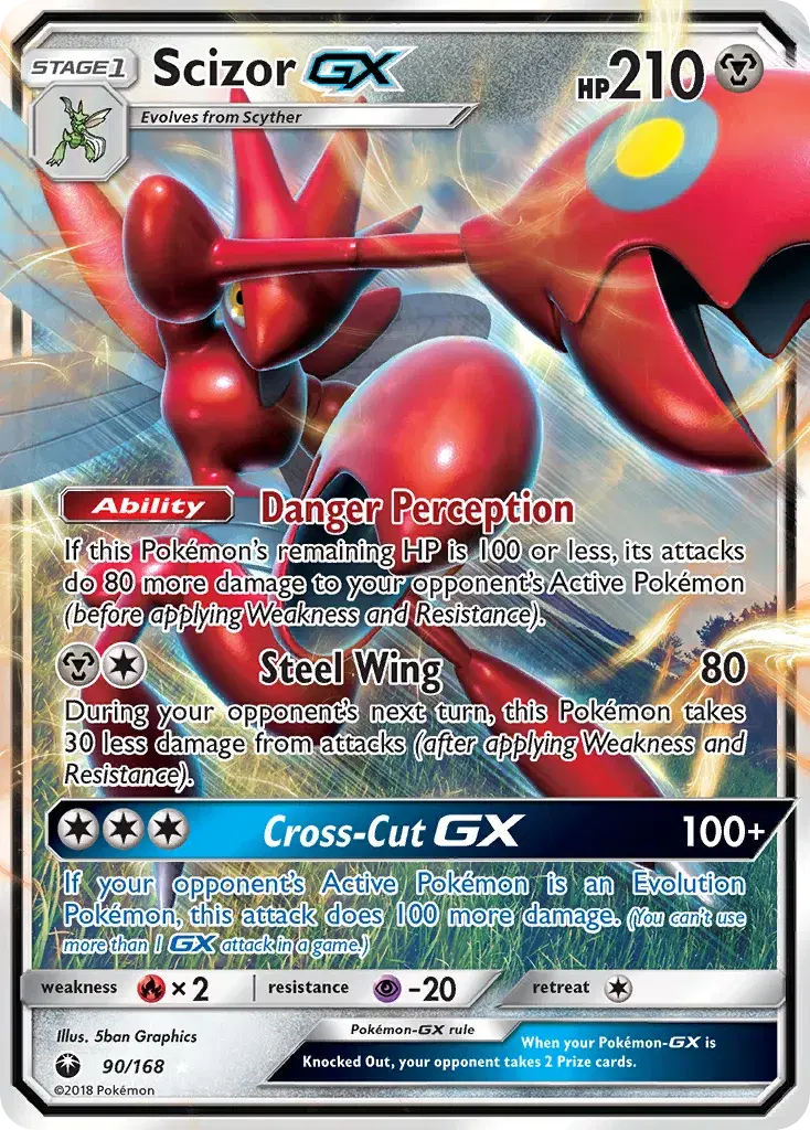 Scizor-GX Celestial Storm 90