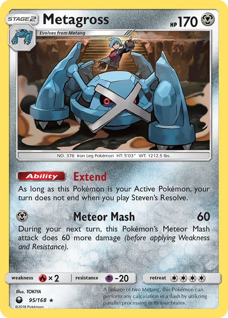 Metagross Celestial Storm 95