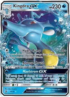 Kingdra-GX Dragon Majesty