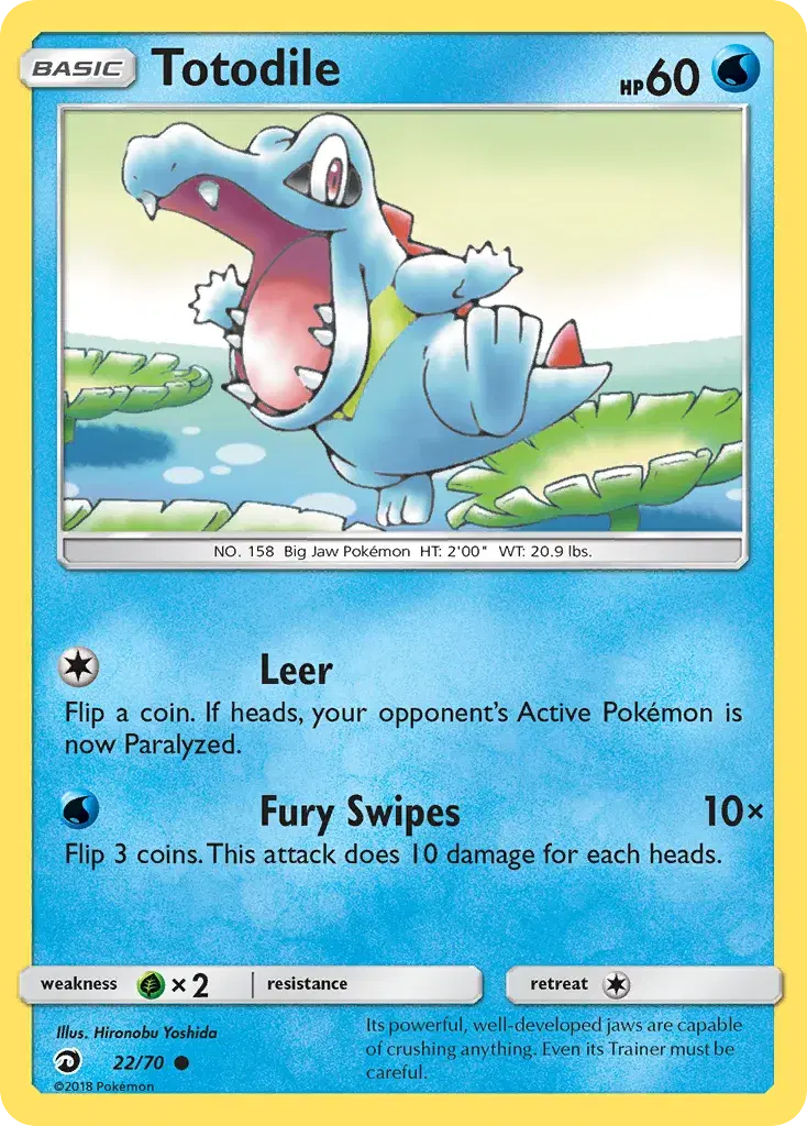 Totodile Dragon Majesty 22
